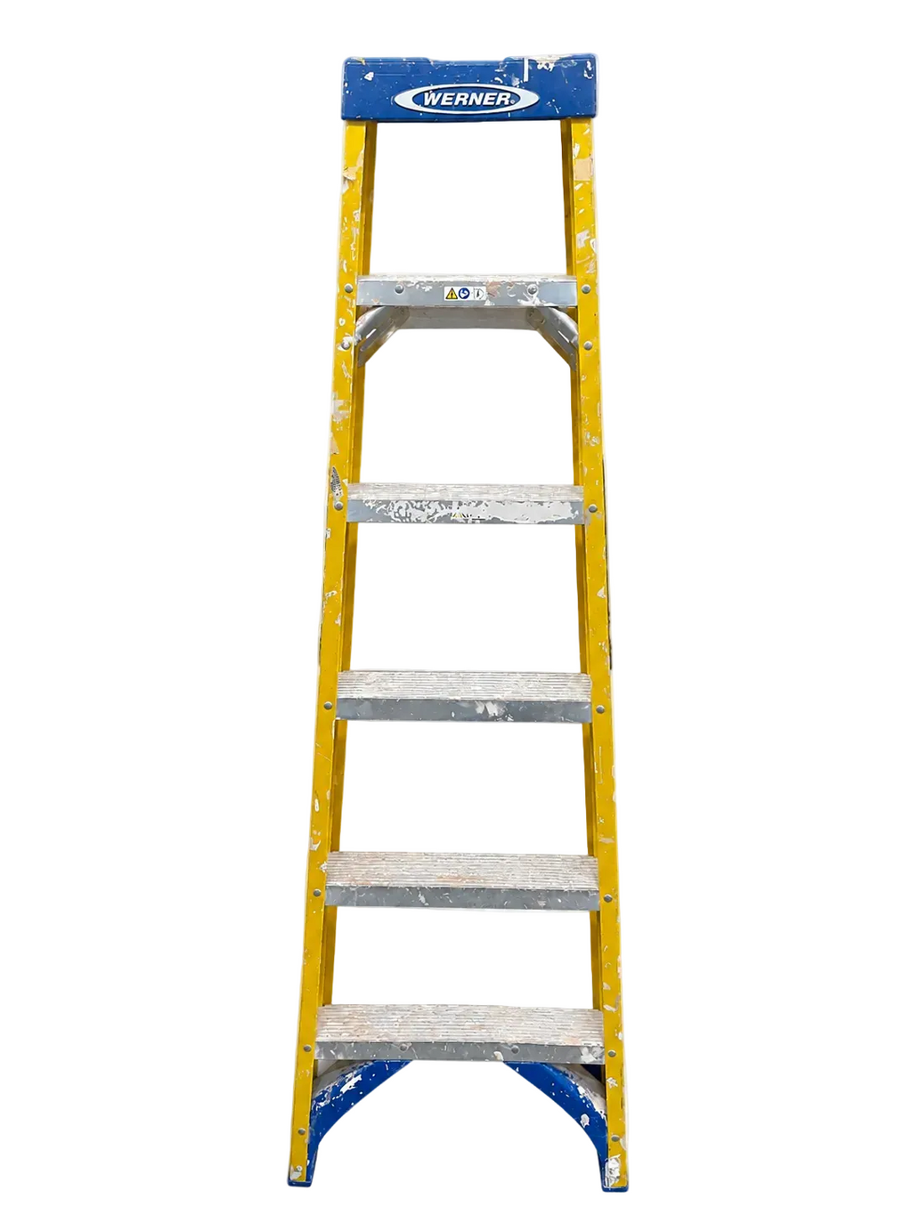 Werner 7170518 5 Tread Fibreglass Platform Step Ladder Hire