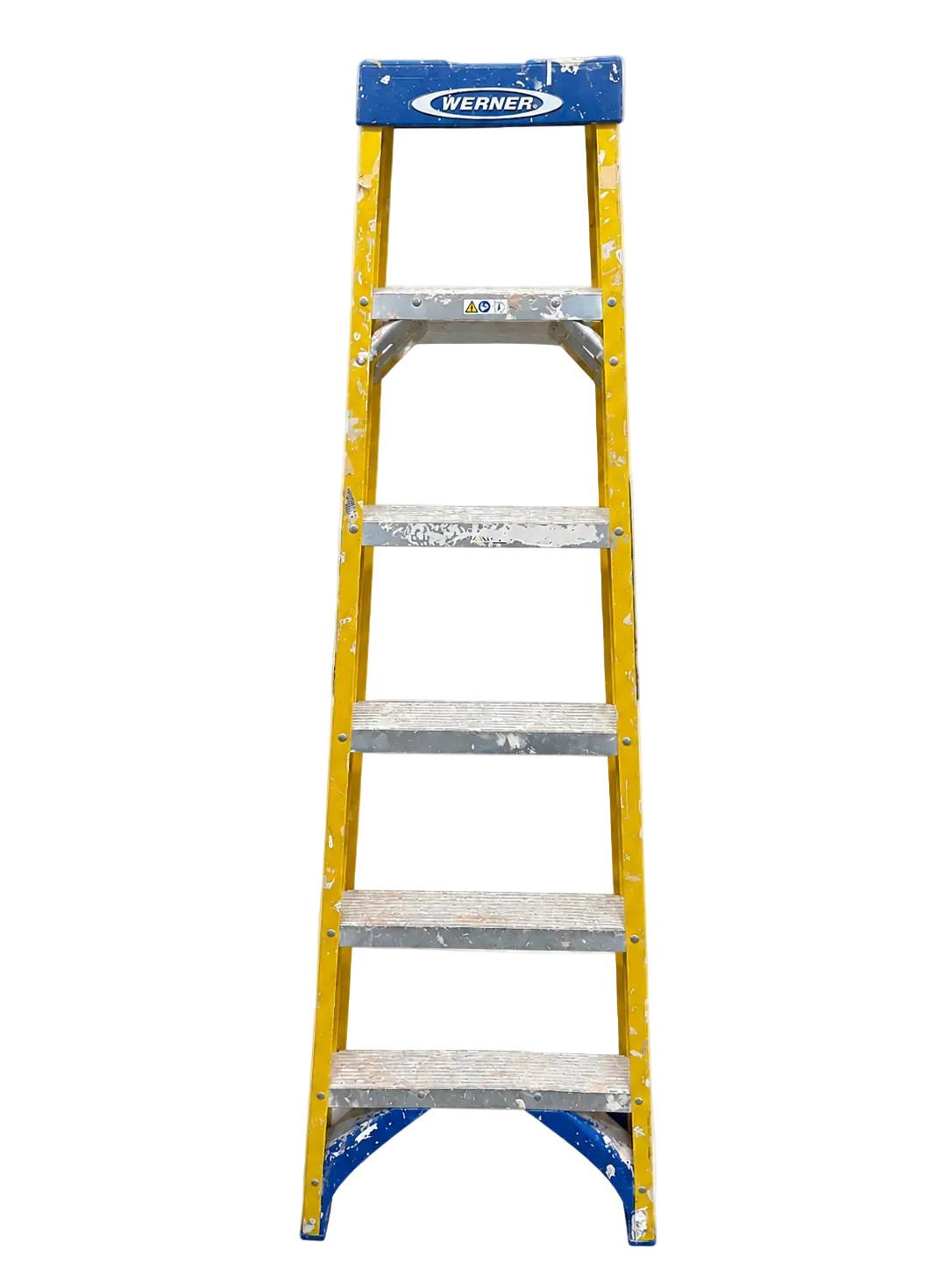 Werner 7170518 5 Tread Fibreglass Platform Step Ladder Hire