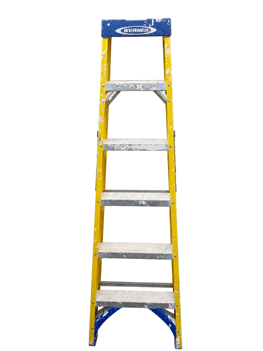 Werner 7170518 5 Tread Fibreglass Platform Step Ladder Hire