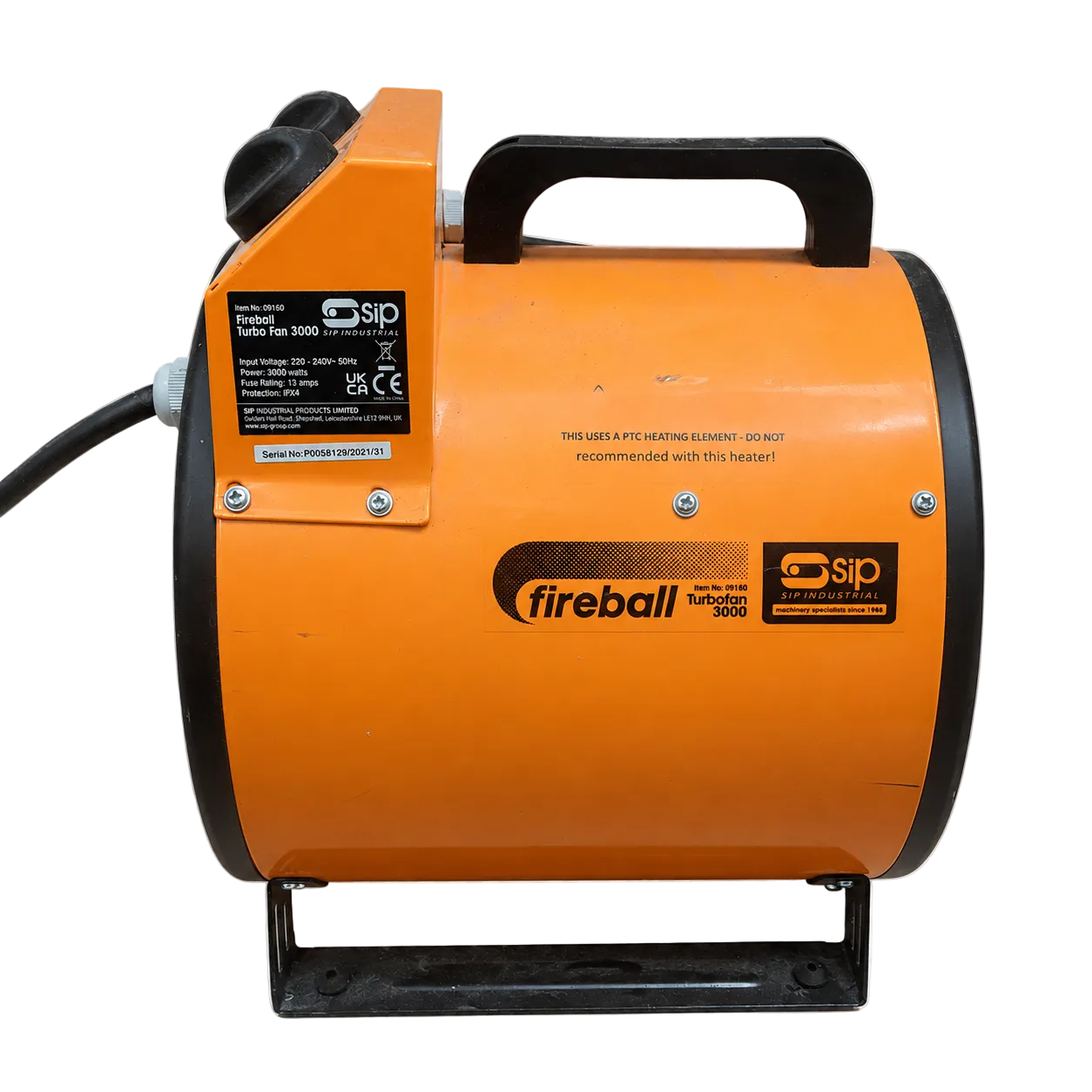 SIP Fireball Turbo Fan 3000 Heater Hire