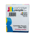 Box of Cartridge People label tape on a white background