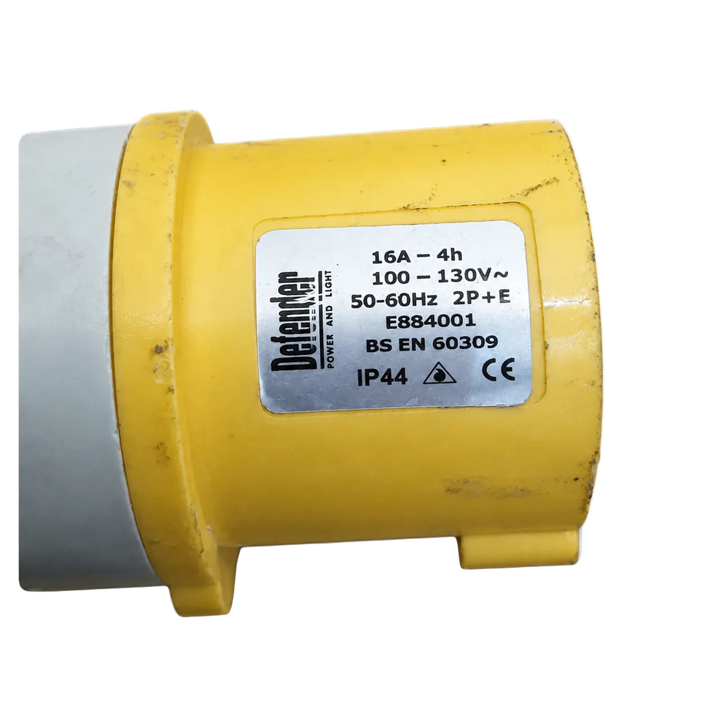 Defender 110V 25m 16A Extension Reel Hire