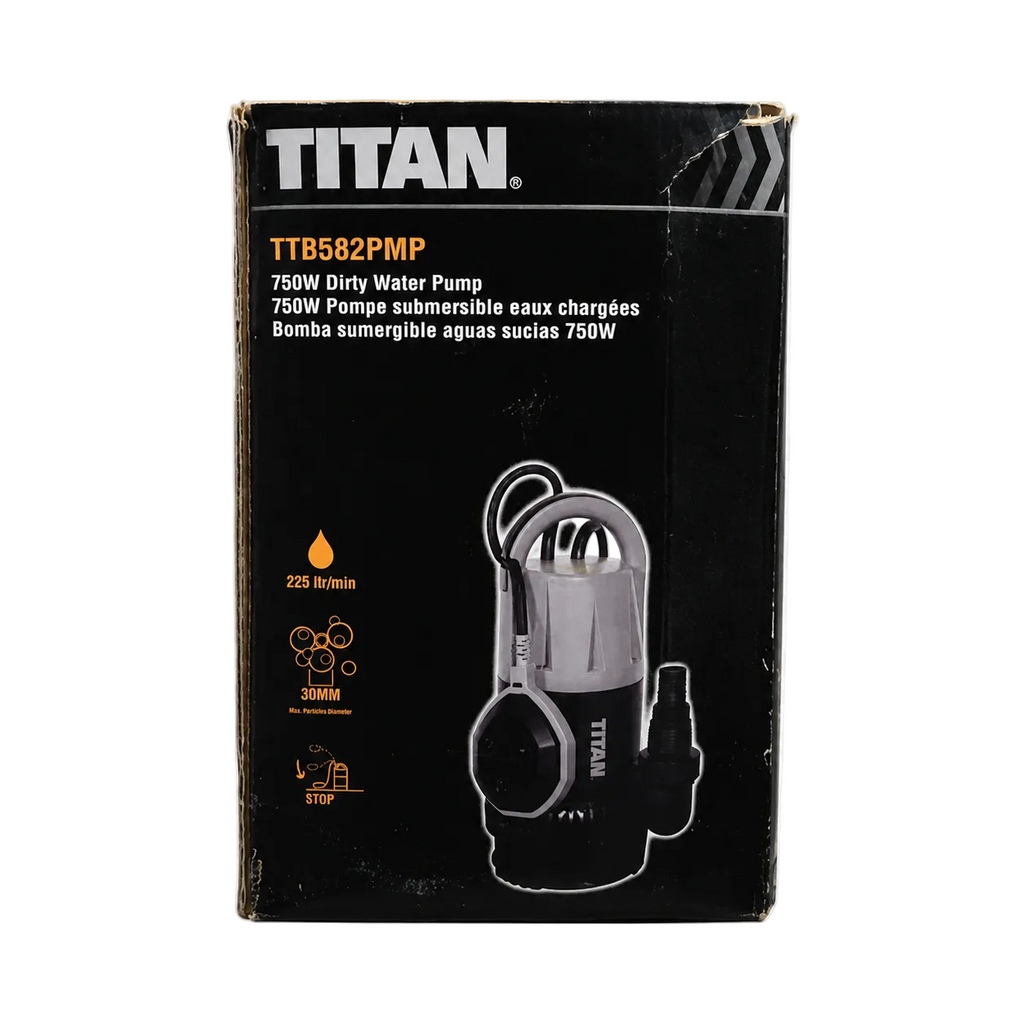 Titan TTB582PMP 750W Dirty Water Pump Hire