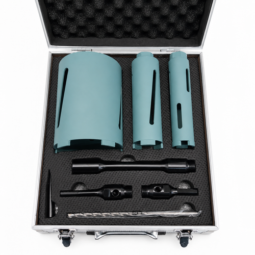 Erbauer Diamond Core Drill Kit Hire - 38mm, 52mm & 117mm