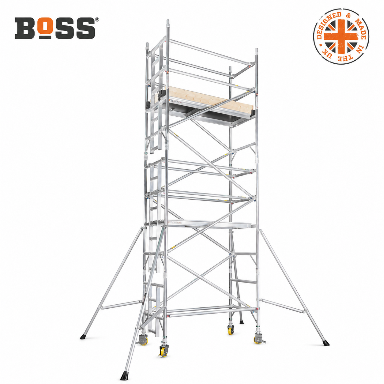 4.2m BoSS Scaffold tower - 6.2m Working Height